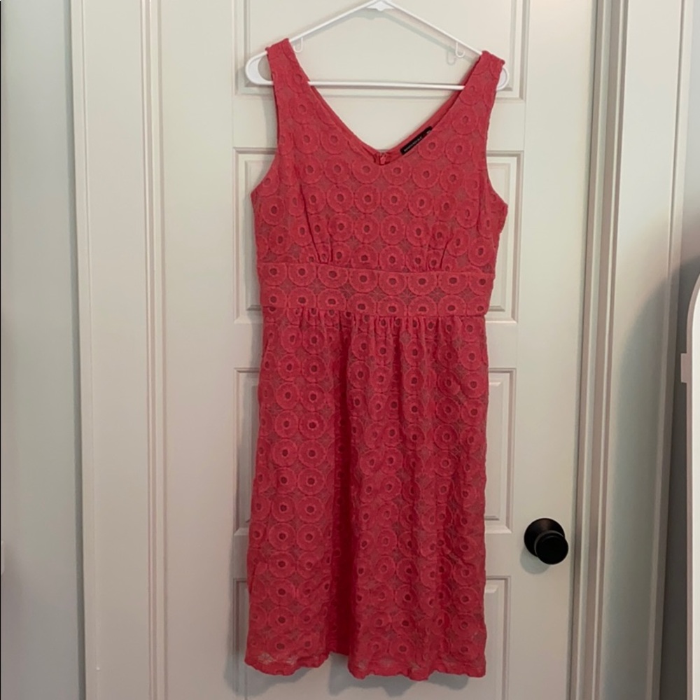 Banana Republic Women’s pink lace dress size 10